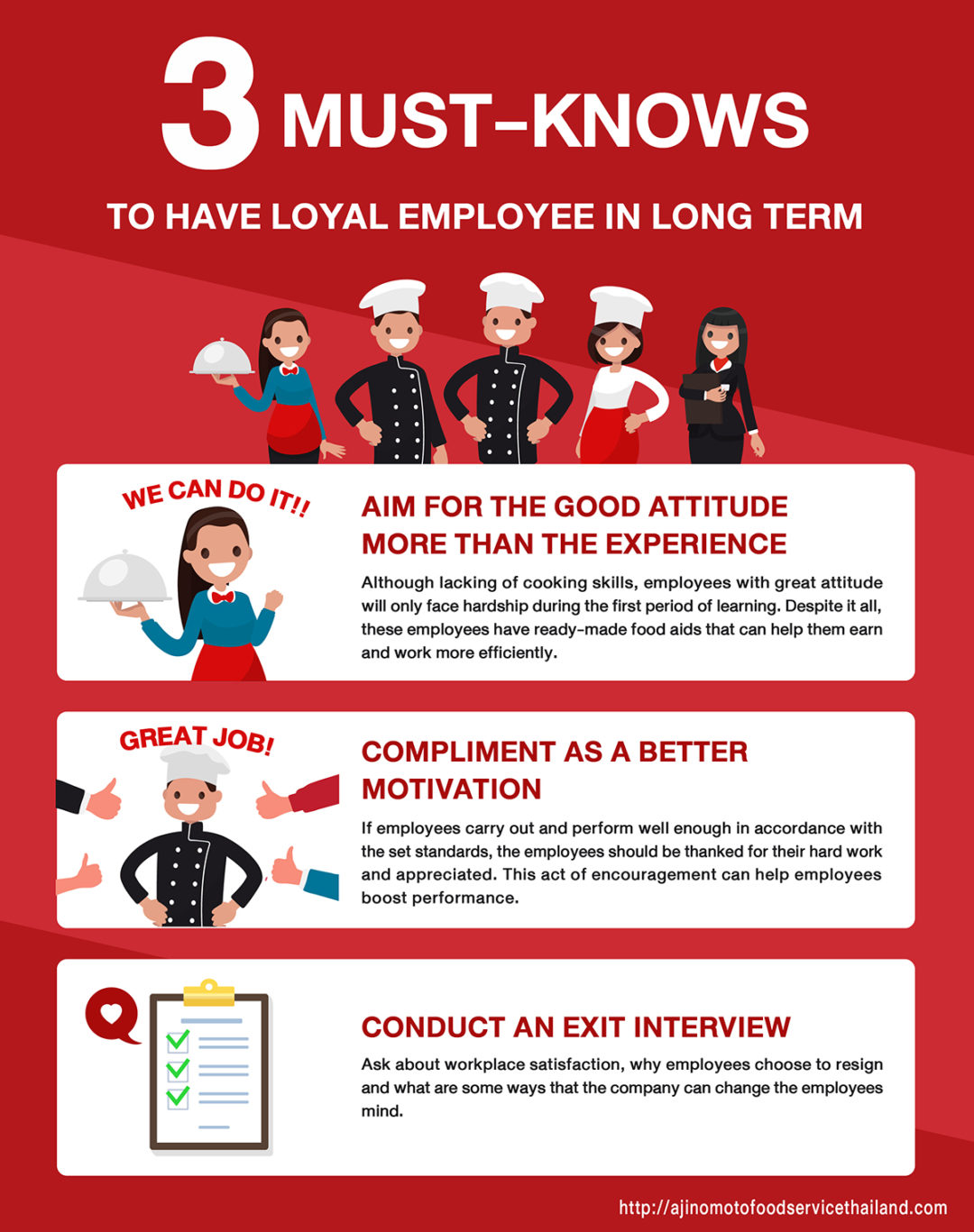 A Loyal Employee & Quality Services - Ajinomoto Food Service